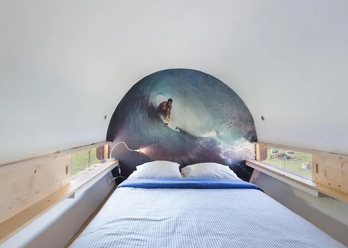 Surf Camp Деревянный коттедж Maceda