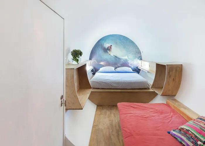 Surf Camp Деревянный коттедж Maceda