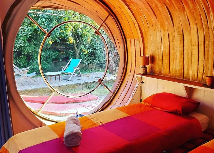 Деревянный коттедж Surf Camp